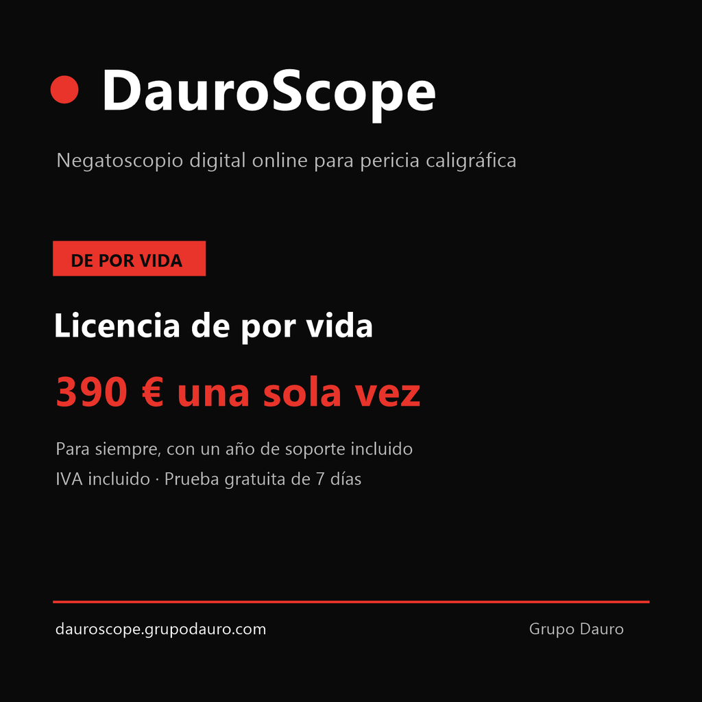 DauroScope — Licencia de por vida